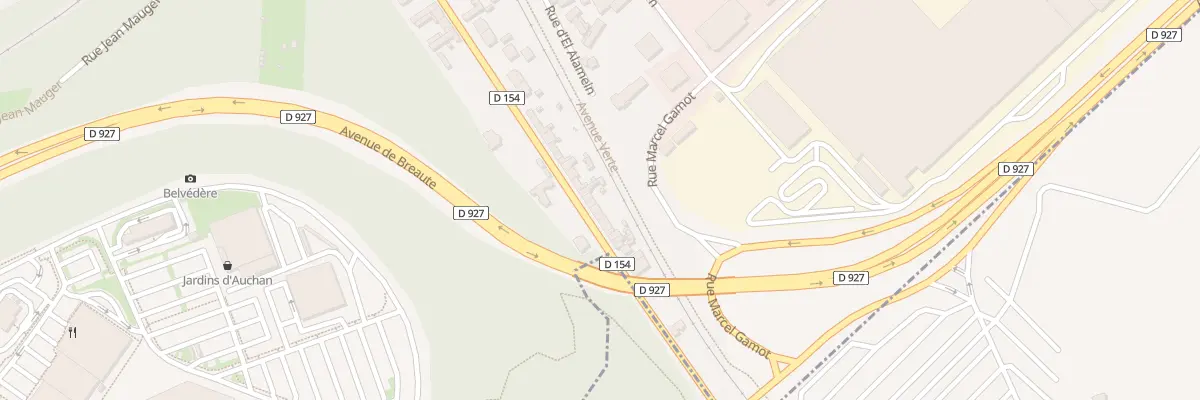 Plan du 270 Rue Gal Chanzy à Dieppe