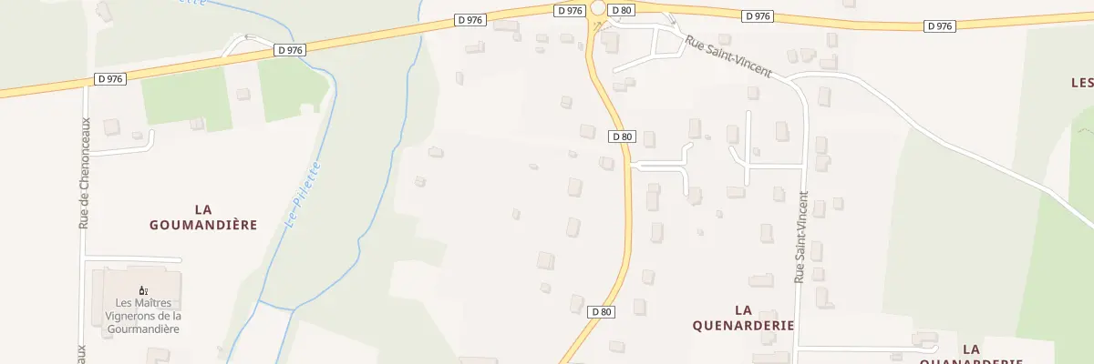 Plan du 5427 Rue des Ouldes à Francueil
