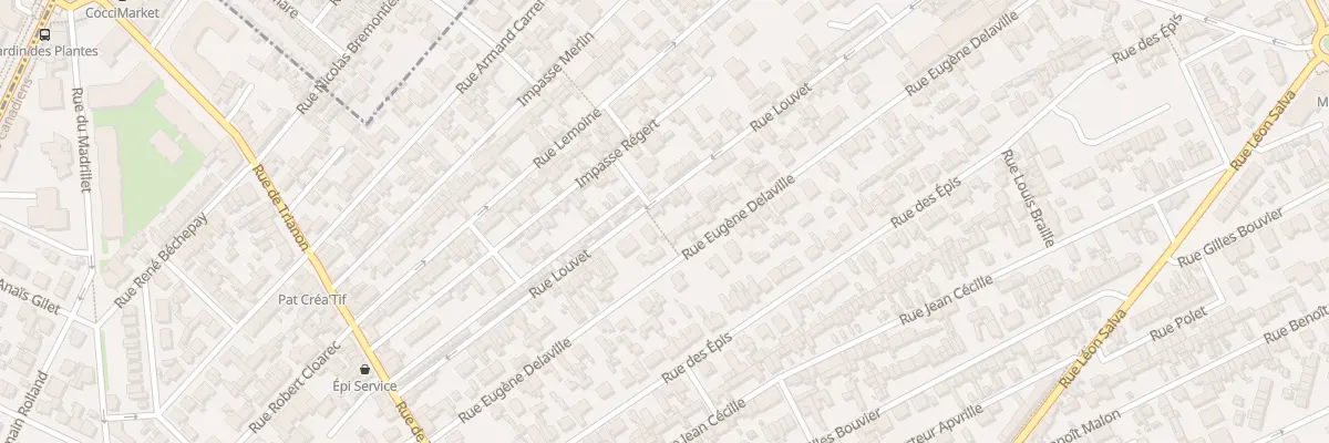 Plan du 65 Rue Louvet à Sotteville-lès-Rouen