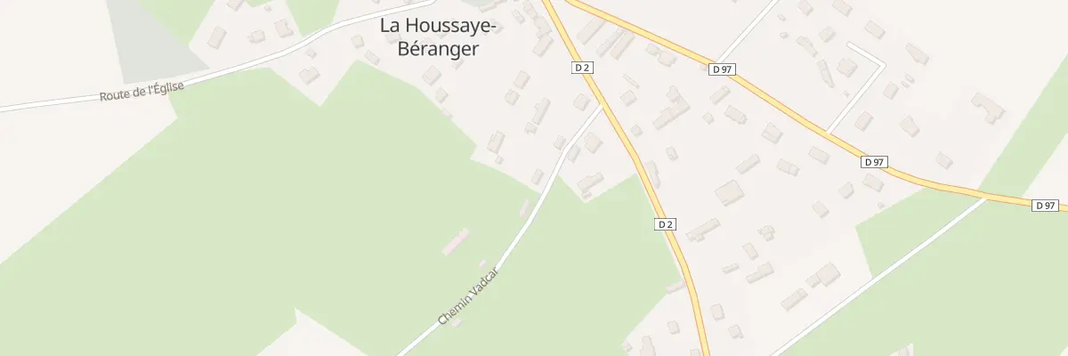Plan du 7004 Le Village à La Houssaye-Béranger