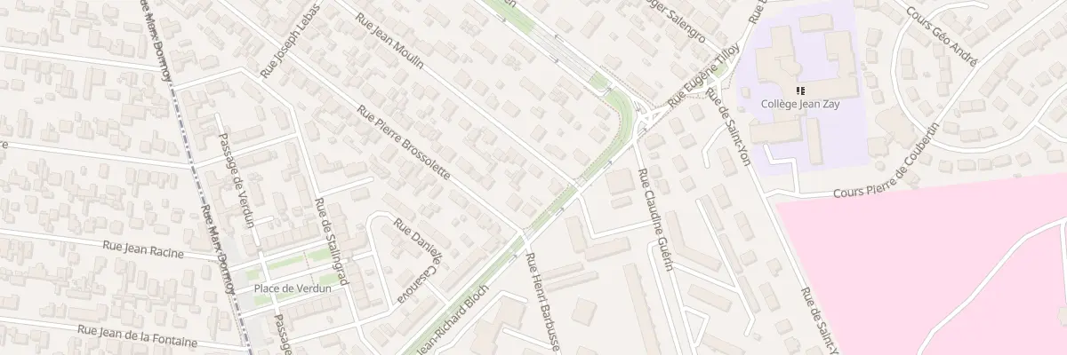 Plan du 60 Rue Jean Moulin à Sotteville-lès-Rouen