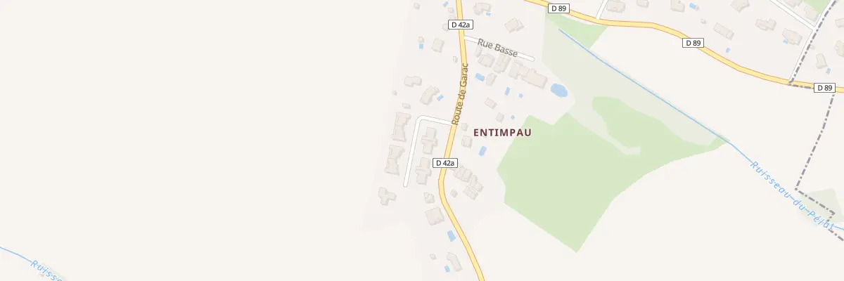 Plan du 370 Rte de Garac à Caubiac