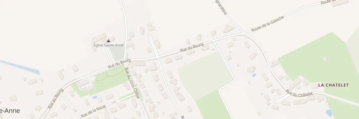 Plan du 34 Rue du Bourg à Sainte-Anne