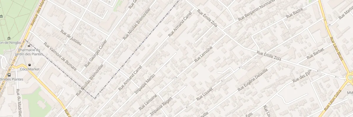 Plan du 50 Rue Lemoine à Sotteville-lès-Rouen