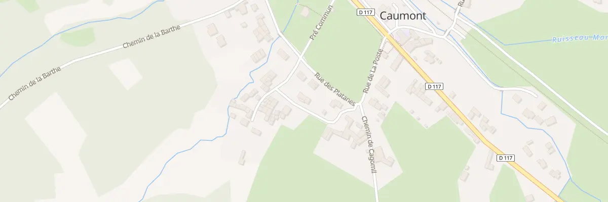 Plan du 8 Pl Bediaou à Caumont