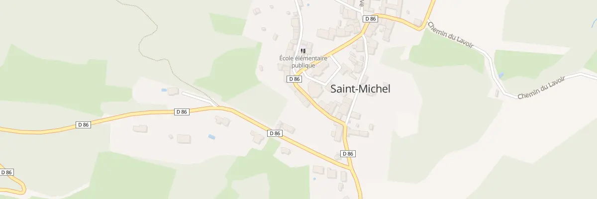 Plan du 43 Le Village à Saint-Michel