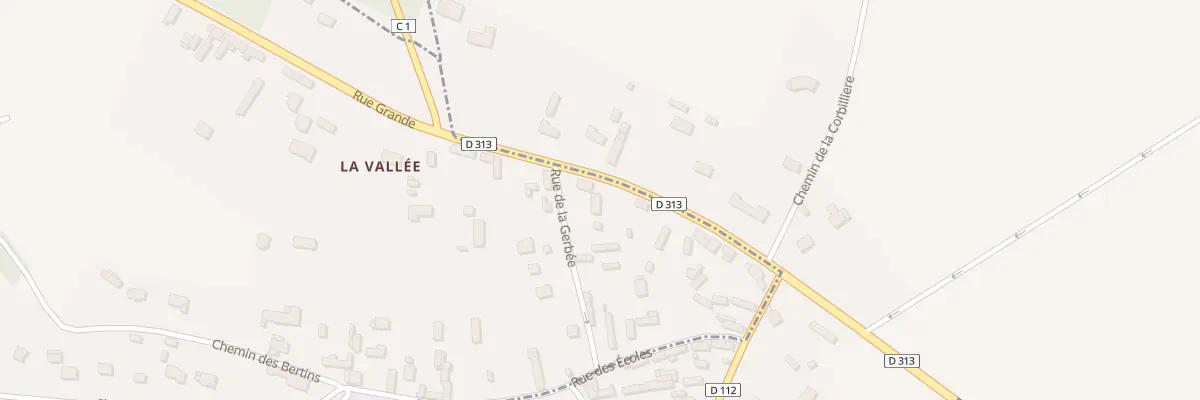 Plan du 16 Rue Grande à La Haye-Malherbe