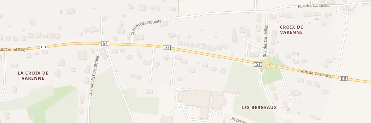 Plan du 118 Rue Amiral Barjot au Blanc