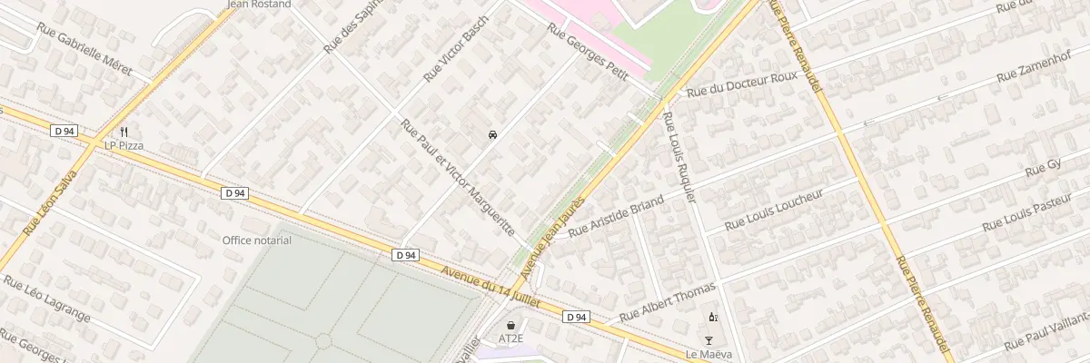 Plan du 26 Av Jean Jaurès à Sotteville-lès-Rouen