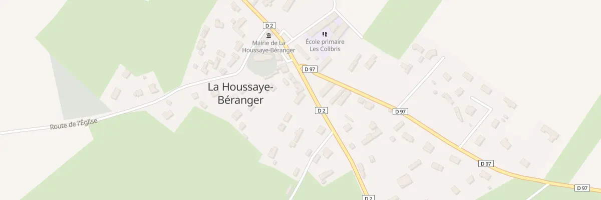 Plan du 5040 Le Village à La Houssaye-Béranger