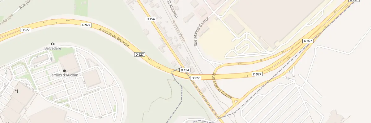 Plan du 280 Rue Gal Chanzy à Dieppe
