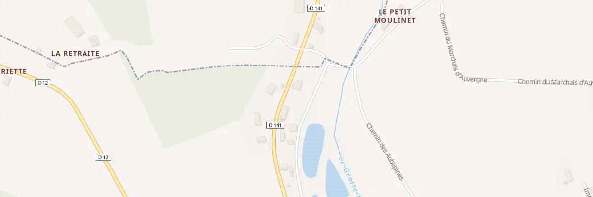 Plan du 34 Rue du Perche à Chauvigny-du-Perche