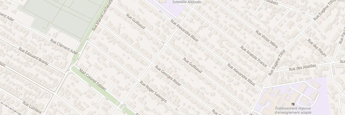 Plan du 45 Rue Guilbaud à Sotteville-lès-Rouen