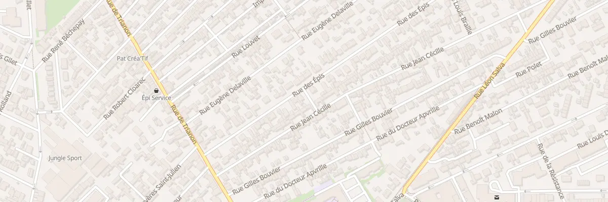 Plan du 20B Rue des Epis à Sotteville-lès-Rouen