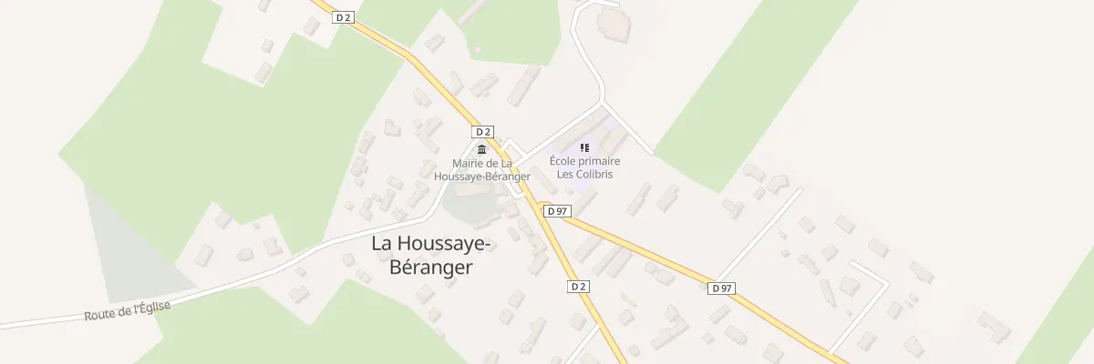 Plan du 5063 La Houssaye à La Houssaye-Béranger