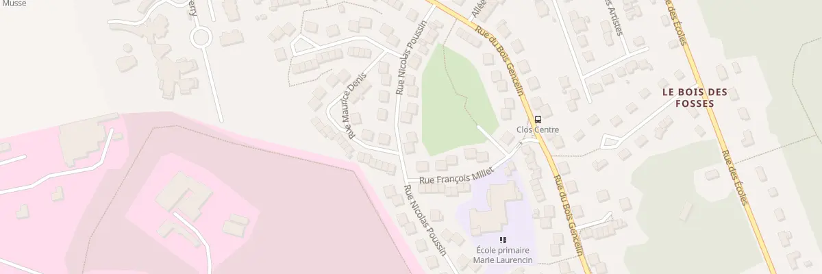 Plan du 20 Rue Nicolas Poussin à Saint-Sébastien-de-Morsent