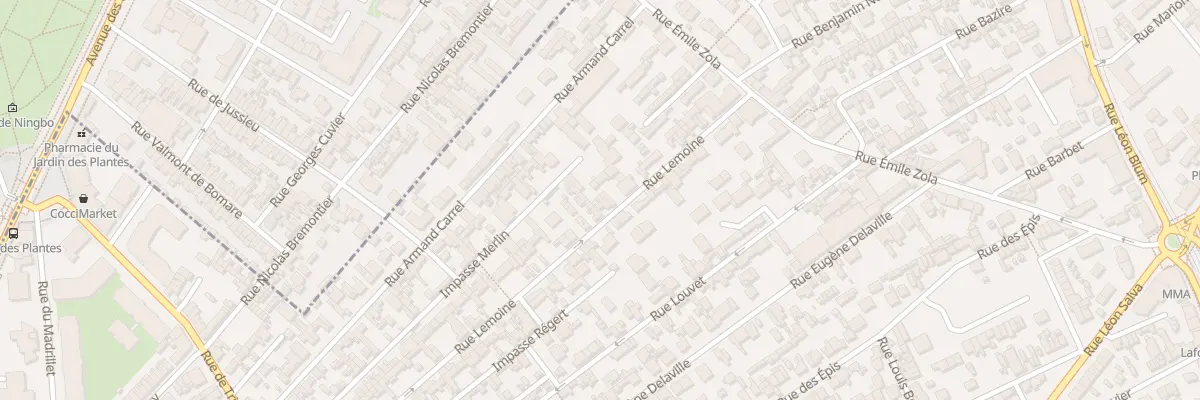 Plan du 42 Rue Lemoine à Sotteville-lès-Rouen