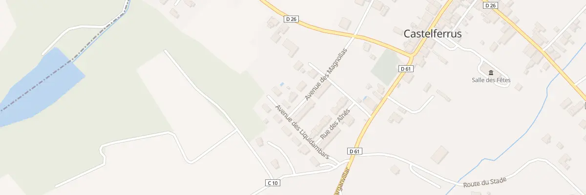 Plan du 5420 Couvent à Castelferrus