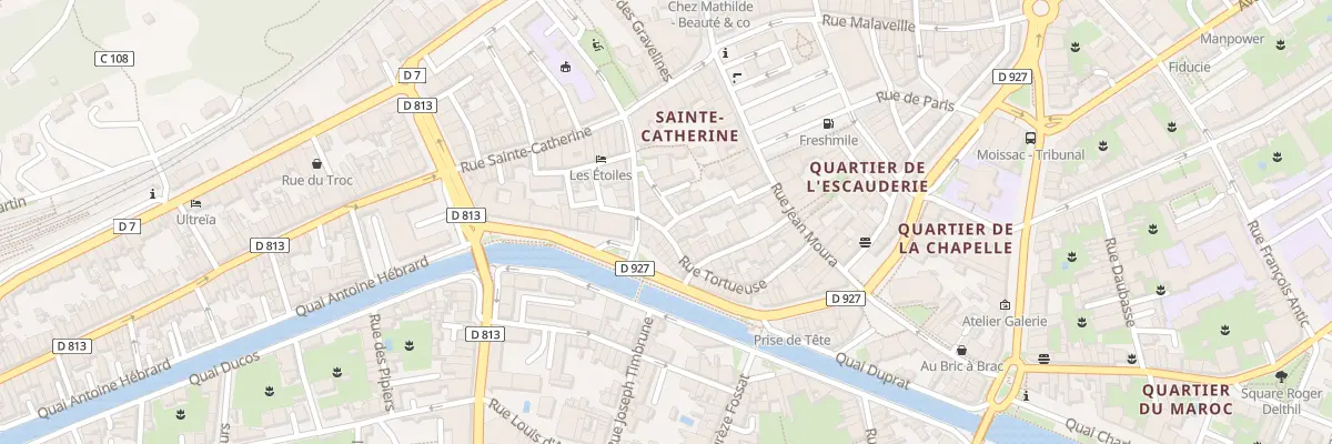 Plan du 30 Rue Tortueuse à Moissac
