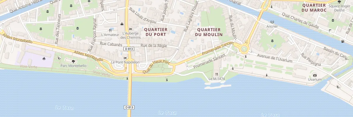 Plan du 45 Rue Lagrèze-Fossat à Moissac