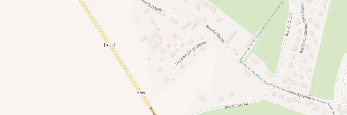 Plan du 166 Imp des Bosquets à Saint-Aubin-sur-Scie