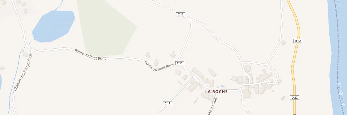 Plan du 5054 La Roche à Saint-Yrieix-sous-Aixe