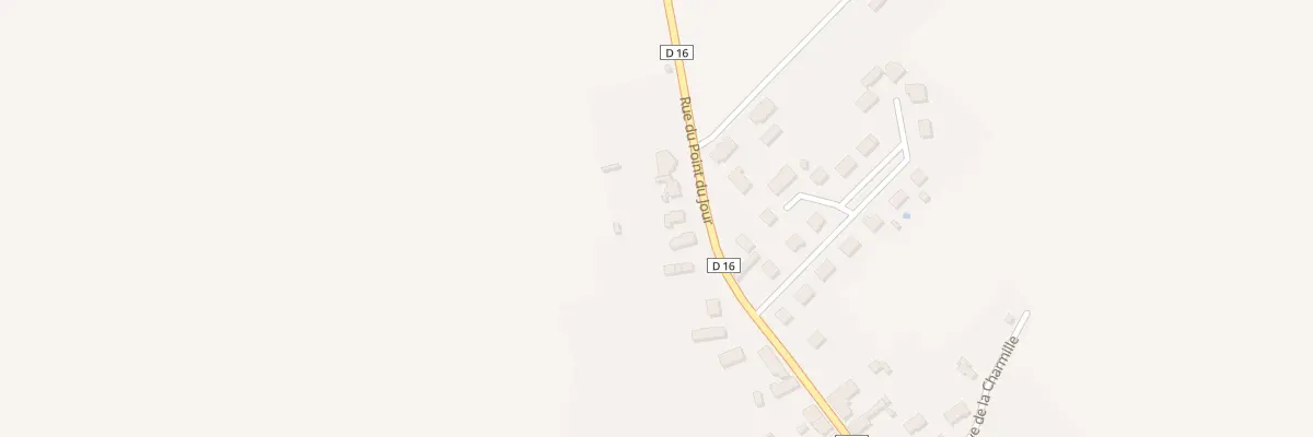 Plan du 43 Rue du Point du Jour à Crucheray