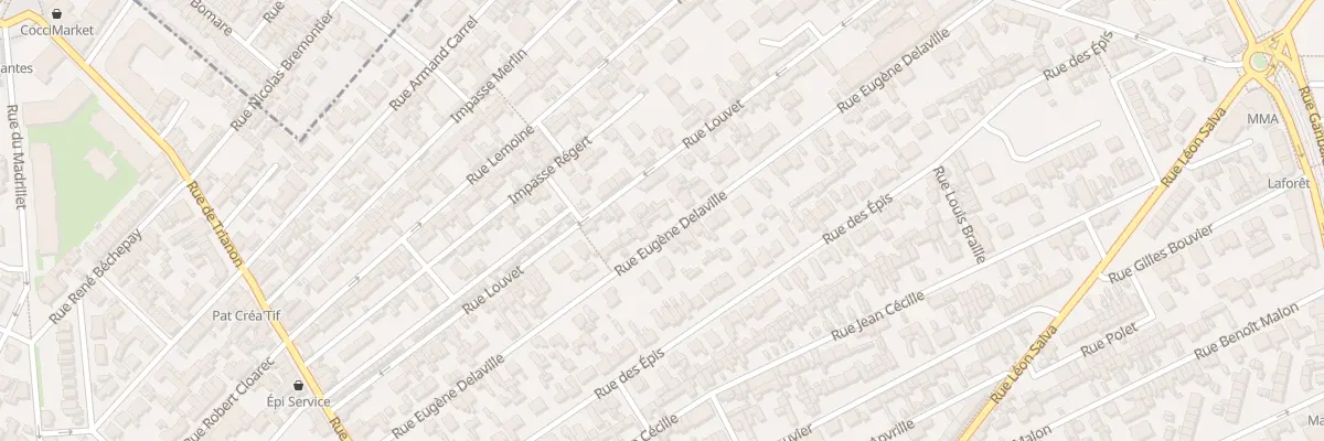 Plan du 32 Rue Eugene Delaville à Sotteville-lès-Rouen