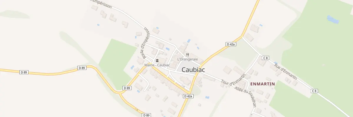 Plan du 12 Pl de l’Eglise à Caubiac
