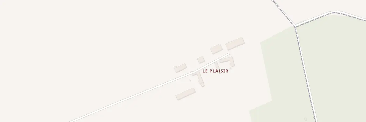 Plan du 1 Le Plaisir à Rahart