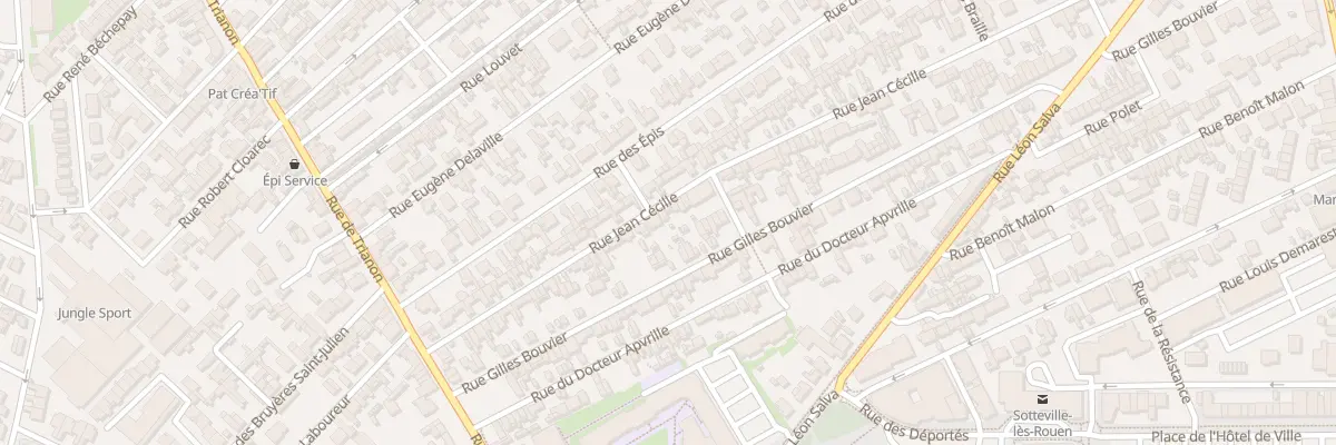Plan du 137 Rue Jean Cecille à Sotteville-lès-Rouen