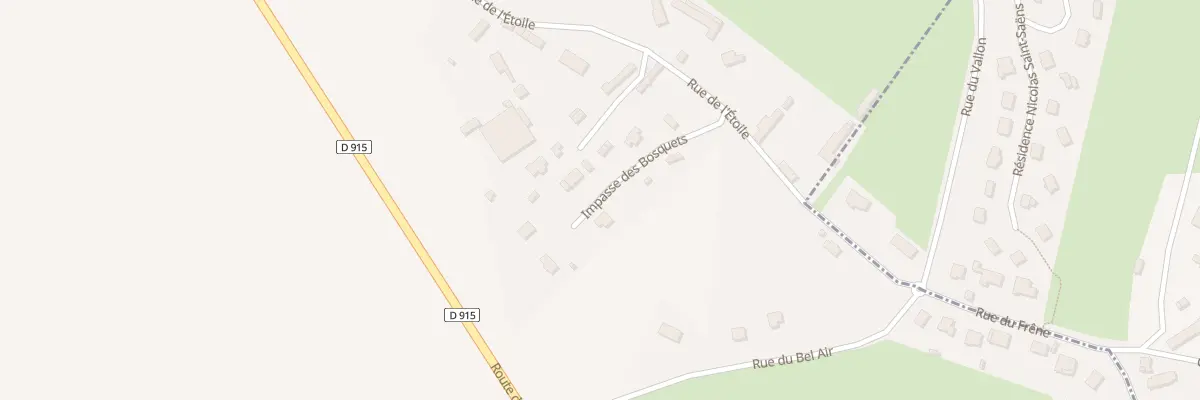 Plan du 95 Imp des Bosquets à Saint-Aubin-sur-Scie