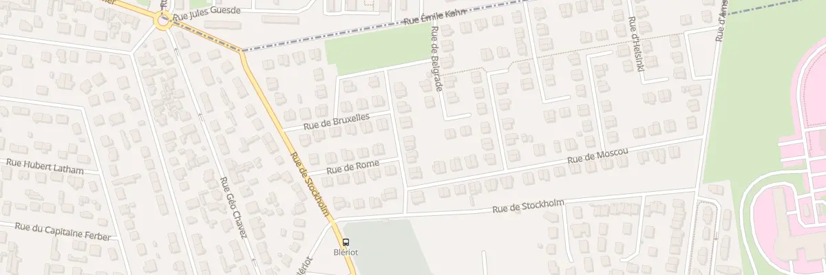 Plan du 13 Rue de Washington à Saint-Étienne-du-Rouvray