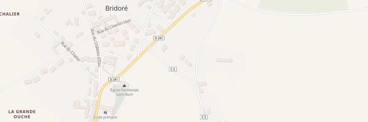 Plan du 9000 Rue des Deux Chenes à Bridoré