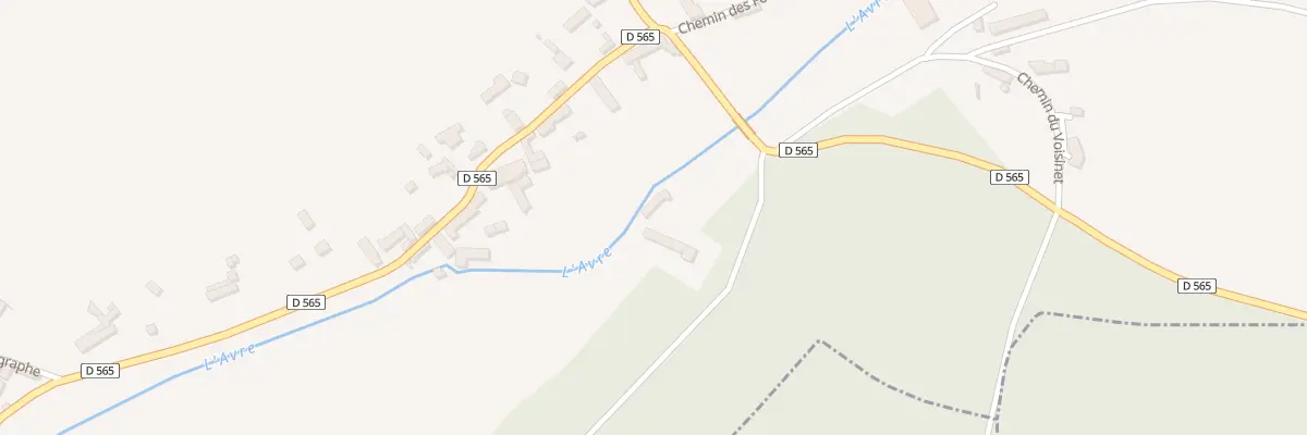Plan du 24 Breux à Breux-sur-Avre