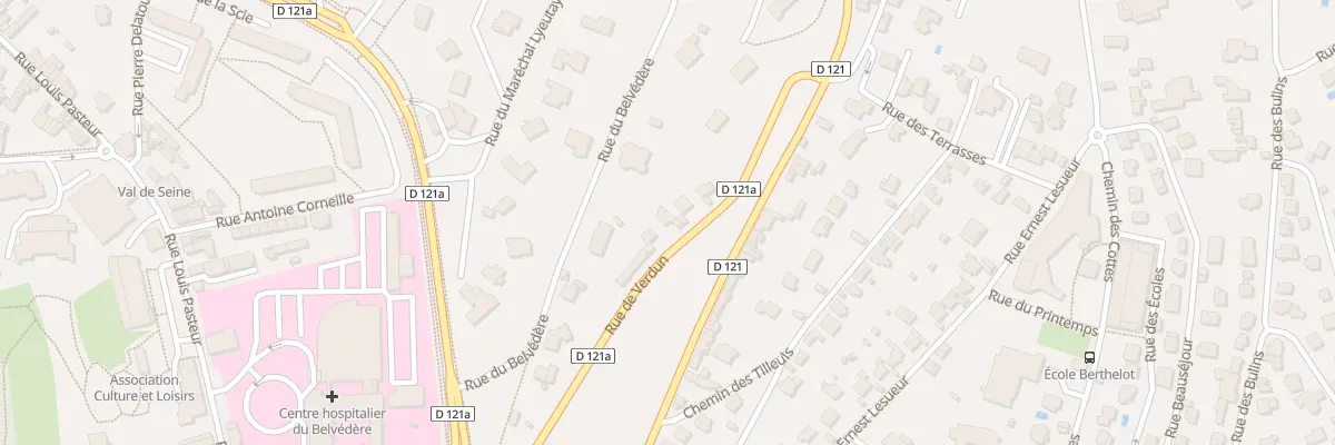 Plan du 24 Rue de Verdun à Mont-Saint-Aignan