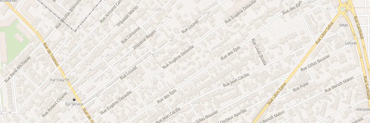 Plan du 53 Rue Eugene Delaville à Sotteville-lès-Rouen