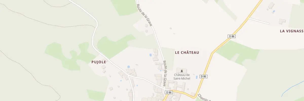 Plan du 19 Le Village à Saint-Michel