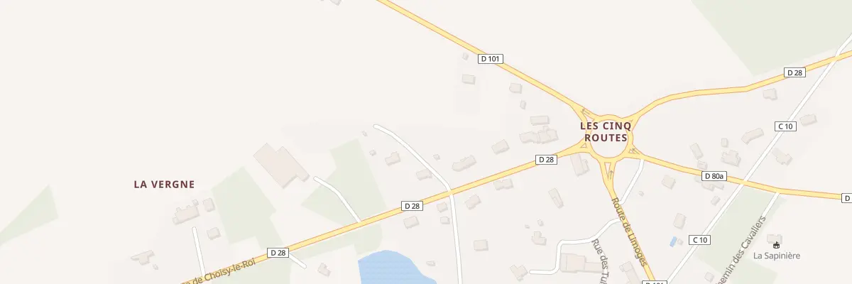 Plan du 5001 Choisy Le Roi à Veyrac