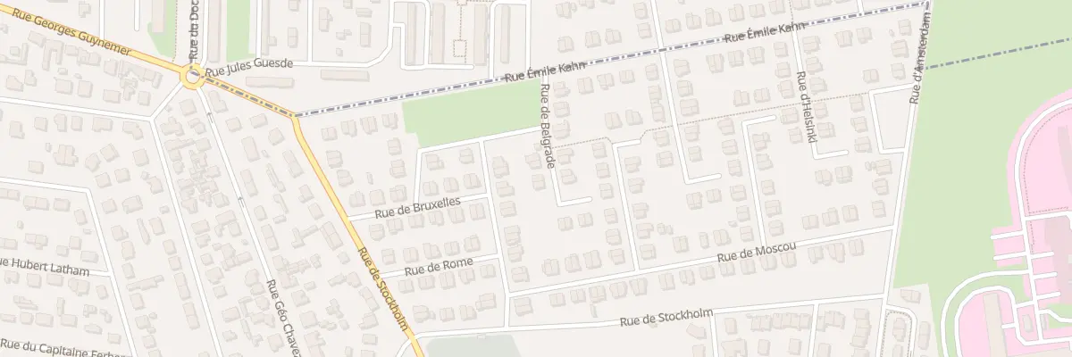 Plan du 6 Rue de Belgrade à Saint-Étienne-du-Rouvray