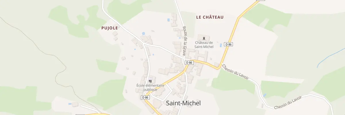 Plan du 29 Le Village à Saint-Michel