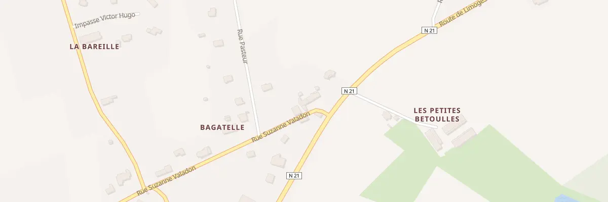 Plan du 43 Rue Suzanne Valadon à Séreilhac