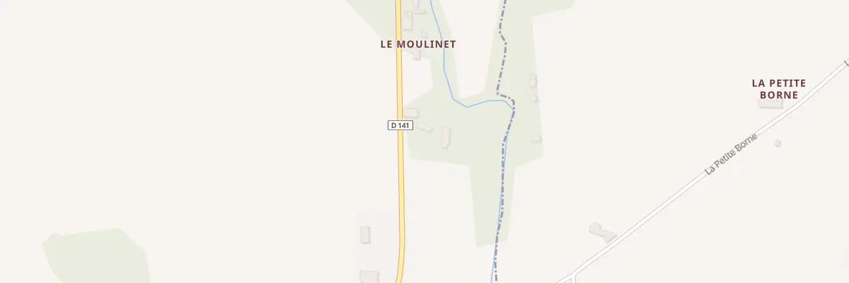 Plan du 9 Le Moulinet à Chauvigny-du-Perche