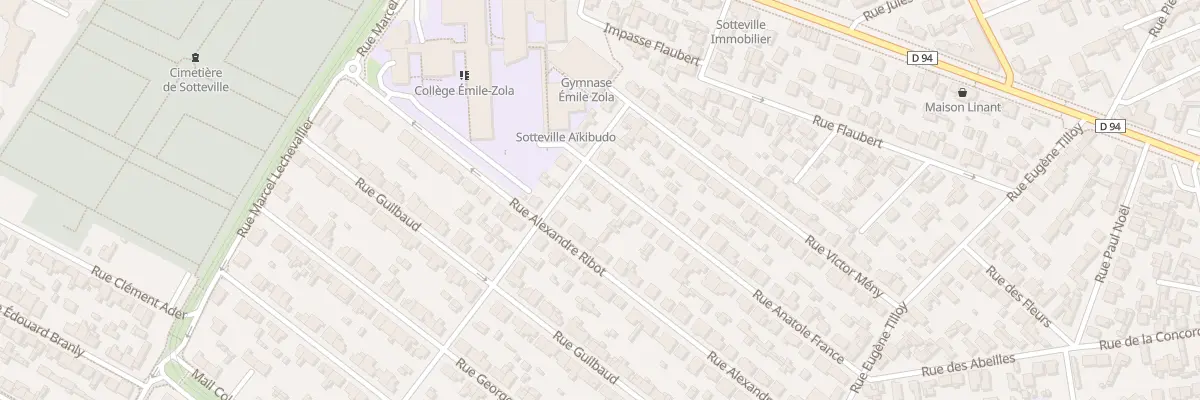 Plan du 31 Rue Anatole France à Sotteville-lès-Rouen