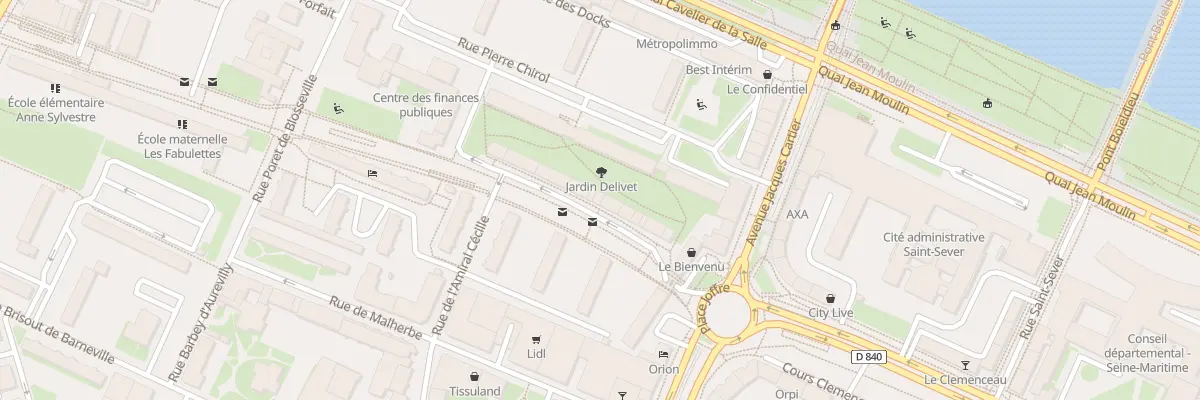 Plan du 32 Bd d’Orleans à Rouen