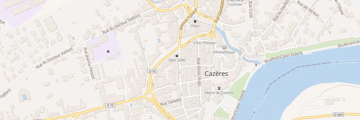 Plan du 7A Rue Emile Zola à Cazères