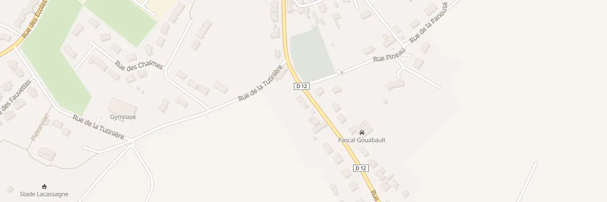 Plan du 40 Rue de Vendome à La Ville-aux-Clercs