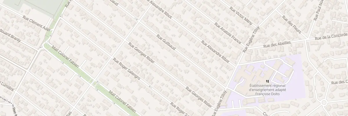 Plan du 27 Rue Guilbaud à Sotteville-lès-Rouen