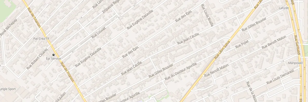 Plan du 132 Rue Jean Cecille à Sotteville-lès-Rouen