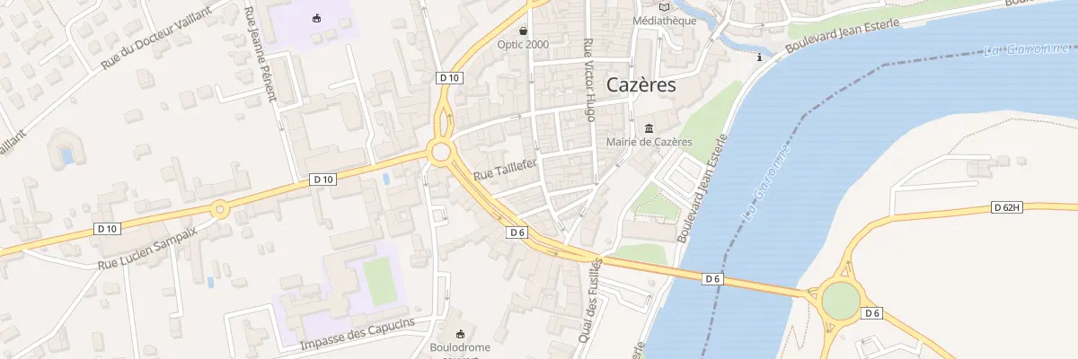 Plan du 39 Rue Emile Zola à Cazères